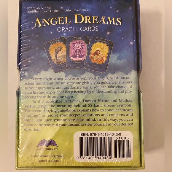 UNOPENED Doreen Virtue - Angel Dreams Oracle Cards – January 15, 2013 Hay House - Picture 3 of 5